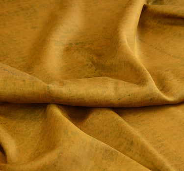 YPHJDH - Handmade 26 Momme Special Yellow HUALUO Jacquard Mud Silk Satin Fabric (Openwork texture) - 137cm by the Yard
