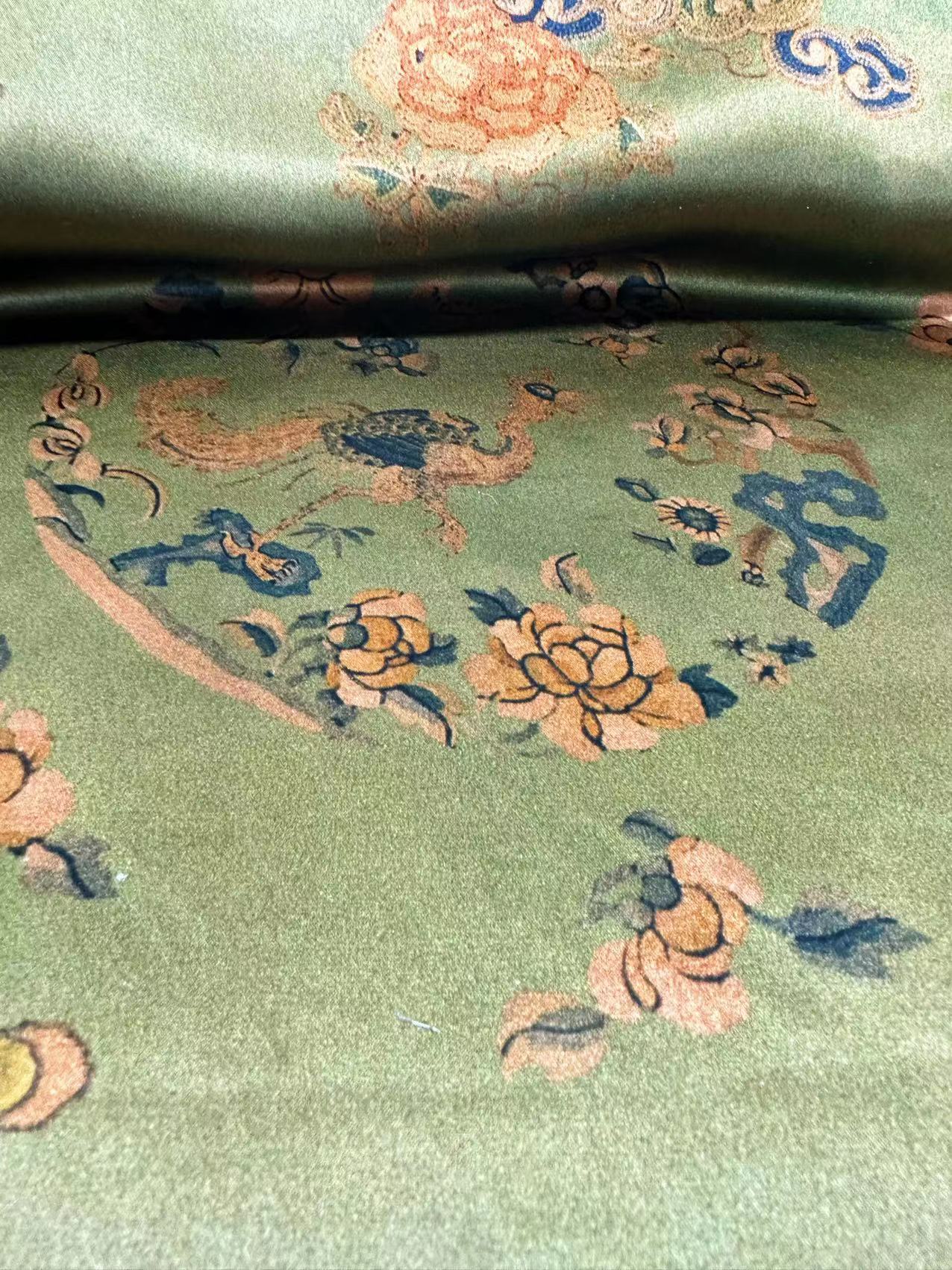 SXXYXH - Handmade 40 Momme Mud Silk Satin Fabric - 114cm By the Yard