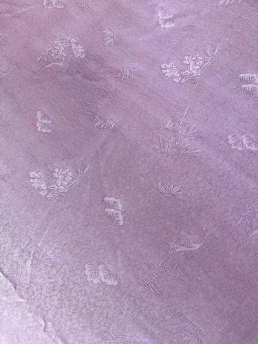 SXZYUS - Handmade 25 Momme HUALUO Jacquard Hongyunsha Mud Silk Fabric (Openwork texture) - 114cm by the Yard