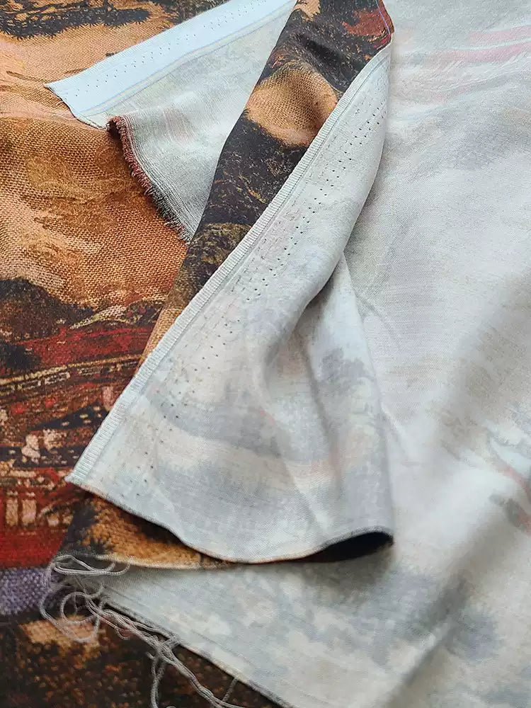 RYJIASAN - Hight 60 Count Rayon Satin Faux Silk Chinese Style Floral Cheongsam Dress Fabric - 145cm wide by the Yard