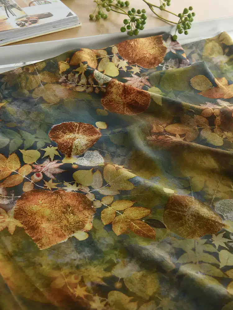 RYXIYING - Hight 60 Count Rayon Satin Faux Silk Chinese Style Floral Cheongsam Dress Fabric - 145cm wide by the Yard