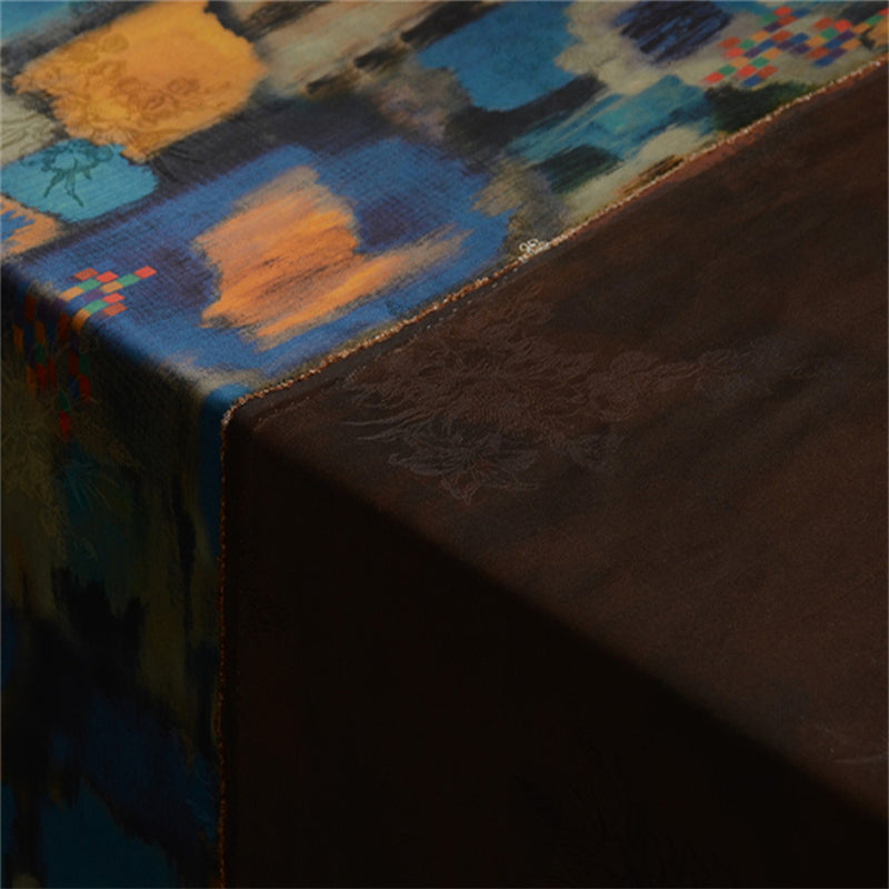 YPDYLX - Handmade 26 Momme HUALUO Jacquard Mud Silk Fabric (Openwork texture) - 138cm by the Yard