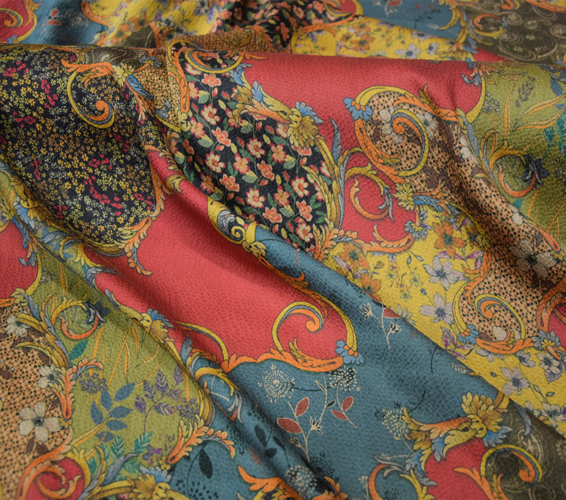 XLCSDT - Handmade 23 Momme Pearl Satin Mud Silk Fabric - 110cm By the Yard