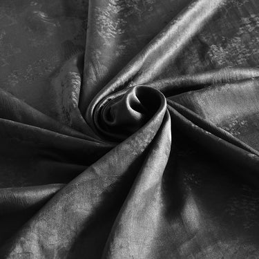 YPHEYX - Handmade 28 Momme HUALUO Jacquard Mud Silk Fabric (Openwork texture) - 112cm by the Yard