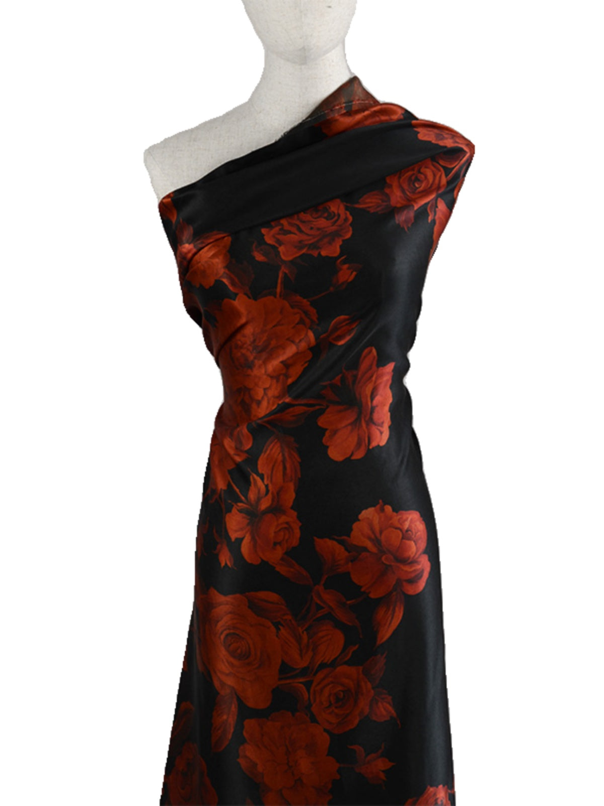 YPYRMD - Handmade 25 Momme HUALUO Jacquard Mud Silk Satin Fabric (Openwork texture) - 113cm by the Yard