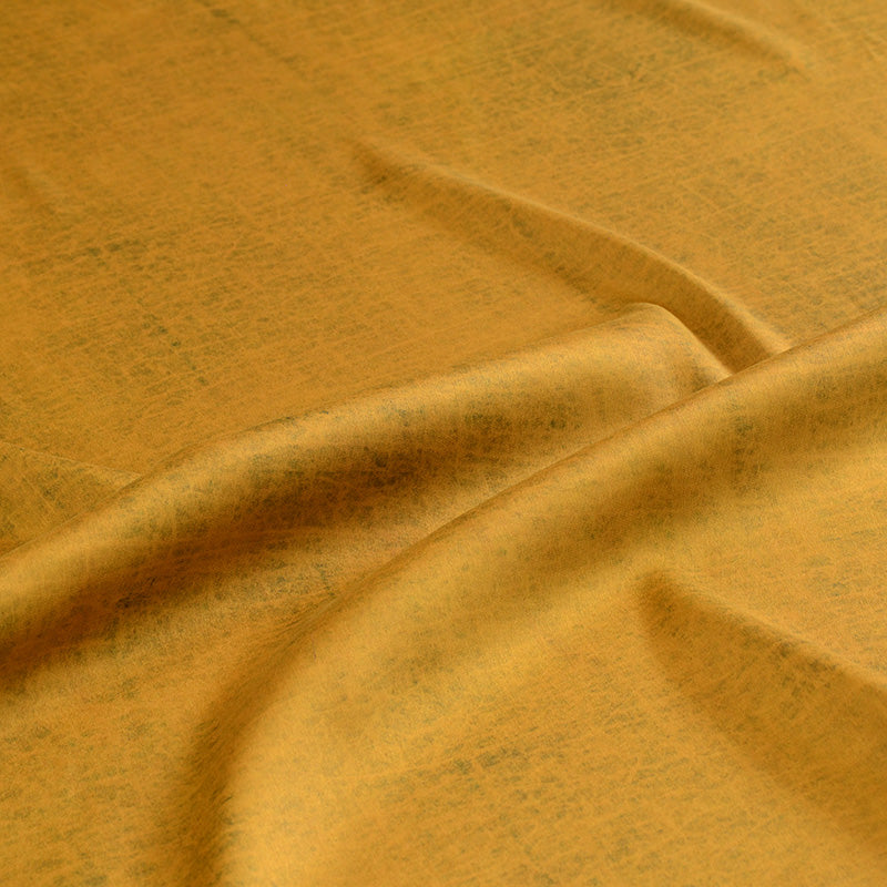 YPHJDH - Handmade 26 Momme Special Yellow HUALUO Jacquard Mud Silk Satin Fabric (Openwork texture) - 137cm by the Yard