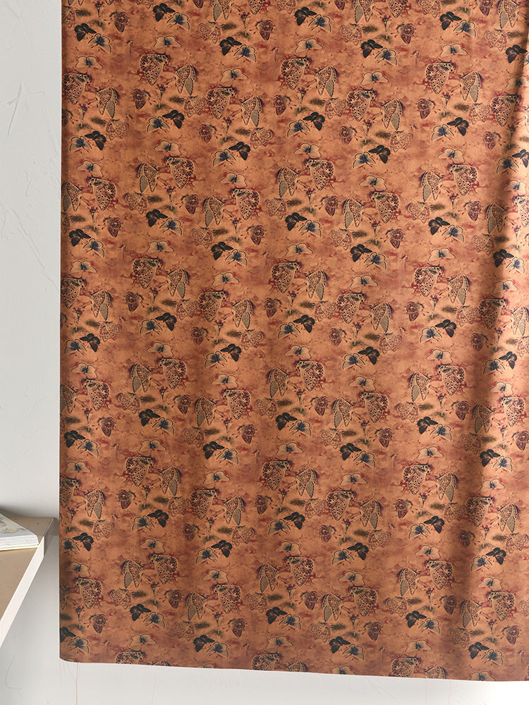 RYYUDIEE - Hight 60 Count Rayon Satin Faux Silk Chinese Style Floral Cheongsam Dress Fabric - 145cm wide by the Yard