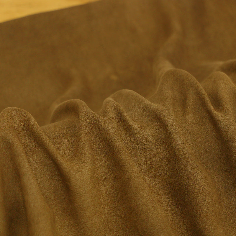 LZHCDD - 16 Momme Eco Friendly Plant Dye Mature Tussah Silk Texture Silk Fabric  - 70cm wide by the Yard