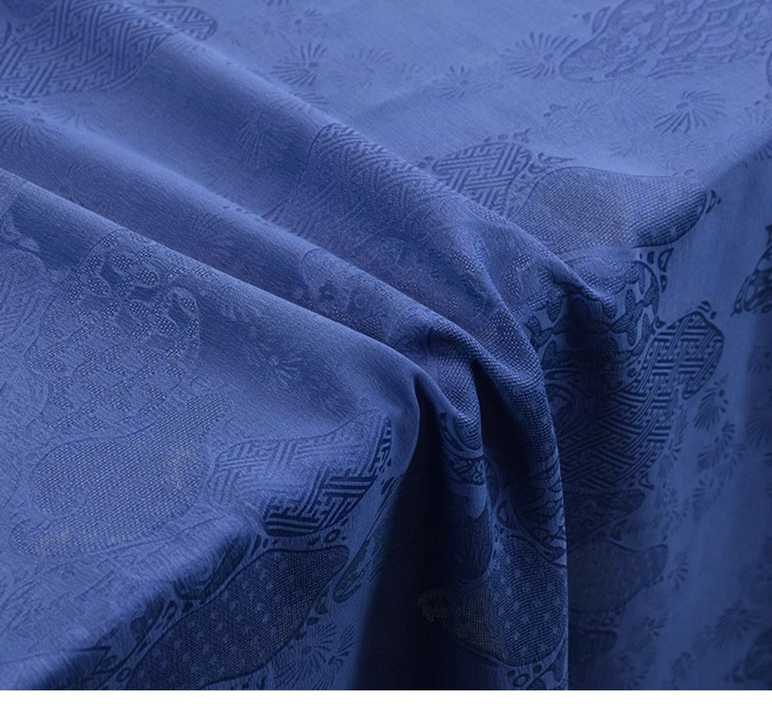 YPZLSE - Handmade 22 Momme HUALUO Jacquard Mud Silk Fabric (Openwork texture) - 110cm by the Yard