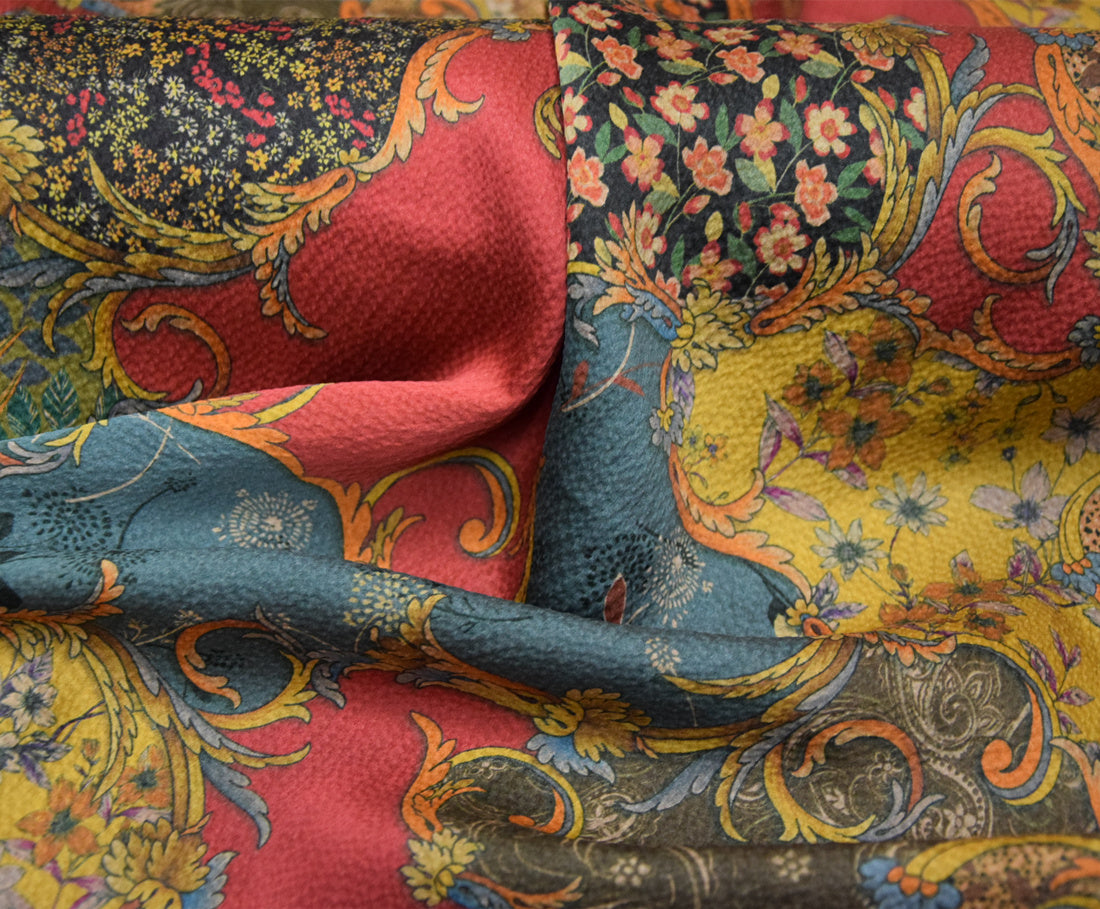 XLCSDT - Handmade 23 Momme Pearl Satin Mud Silk Fabric - 110cm By the Yard