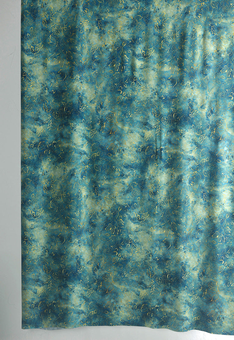 RYYOULAN - Hight 60 Count Rayon Satin Faux Silk Chinese Style Floral Cheongsam Dress Fabric - 145cm wide by the Yard