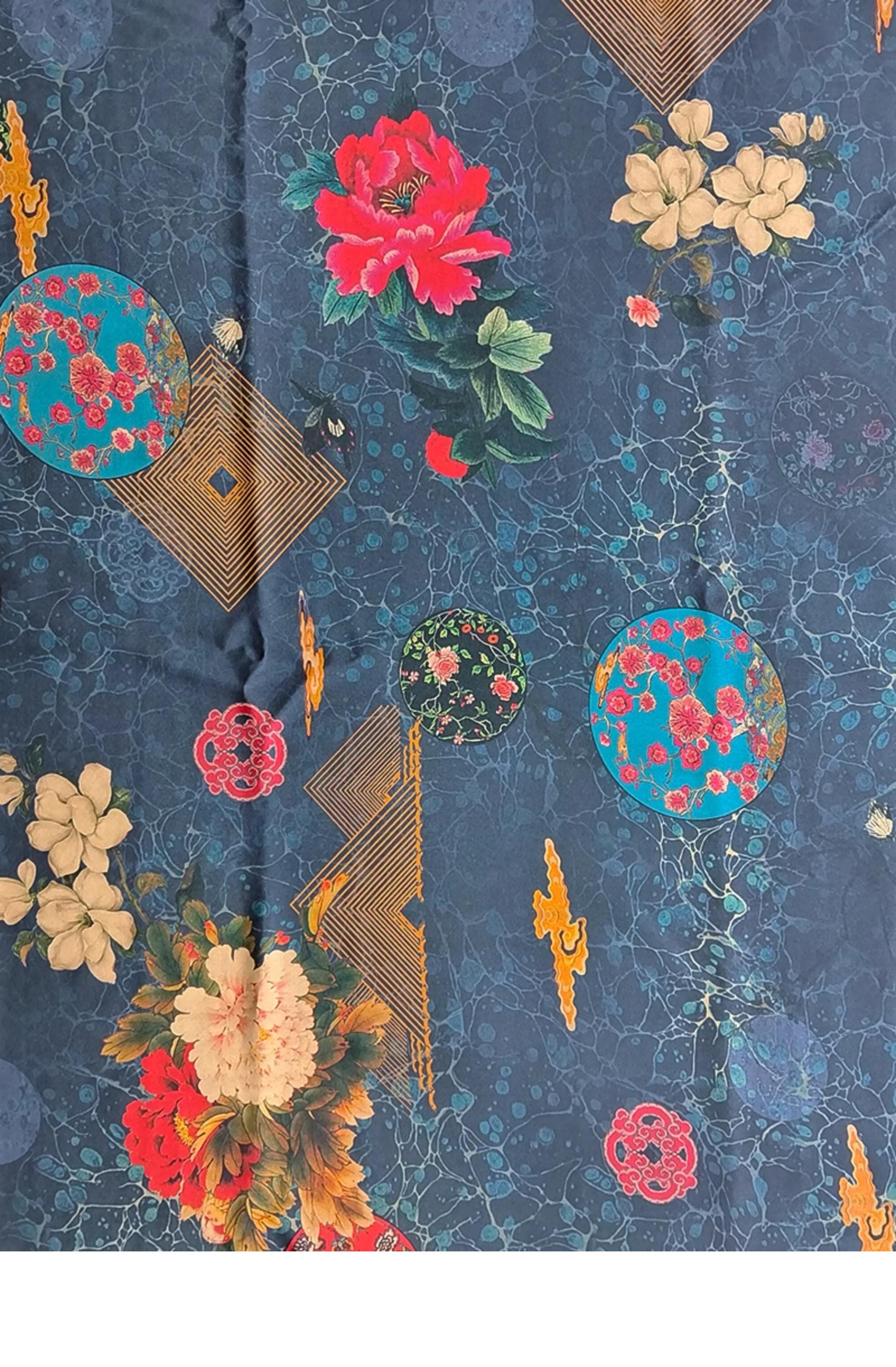 GUYJXT - Handmade 40 Momme Mud Silk Satin Fabric - 112cm By the Yard