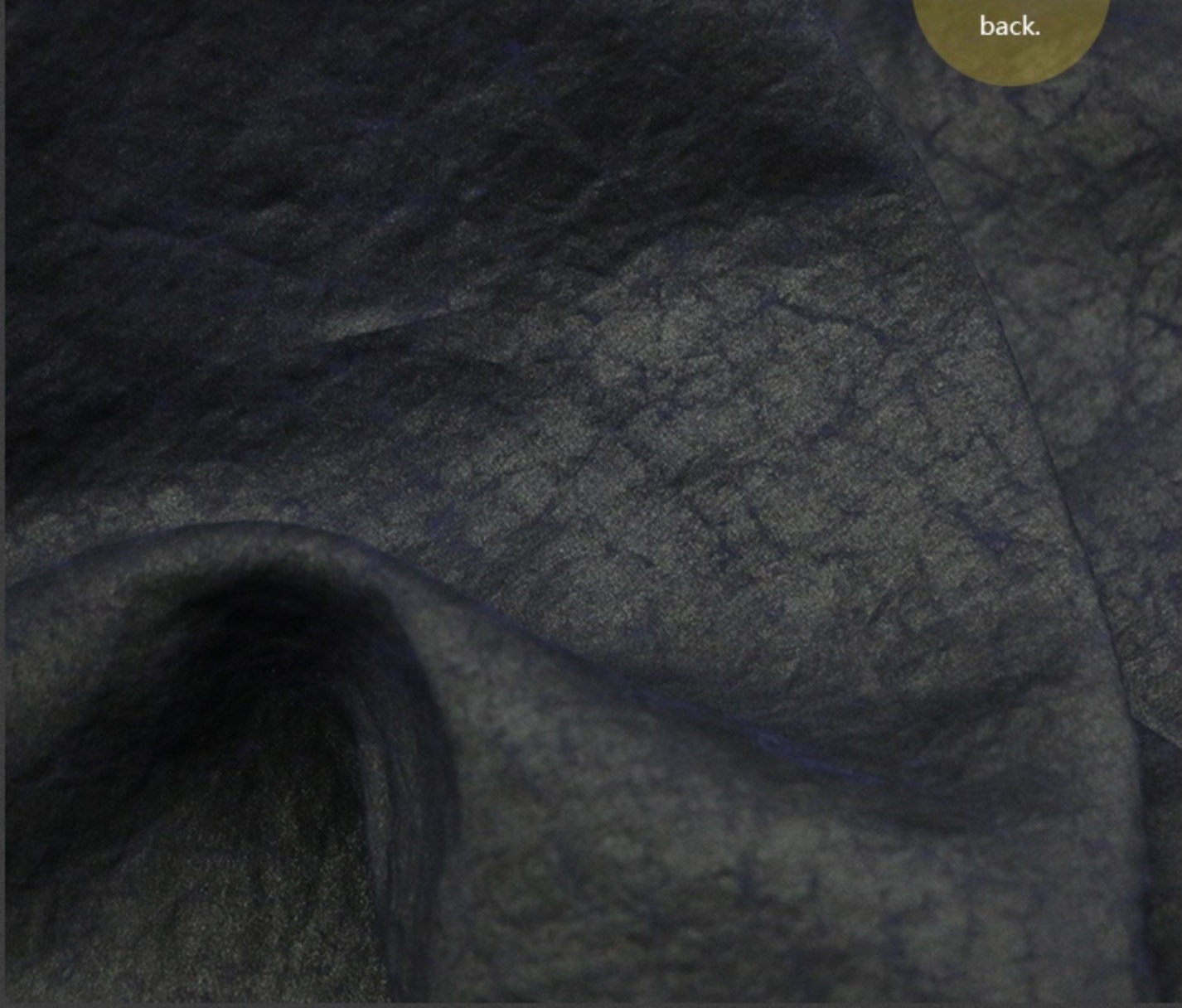 VIOLET -  22 Momme Cracks Handmade Plant Dye Mud Silk Fabric, 110cm by the Yard