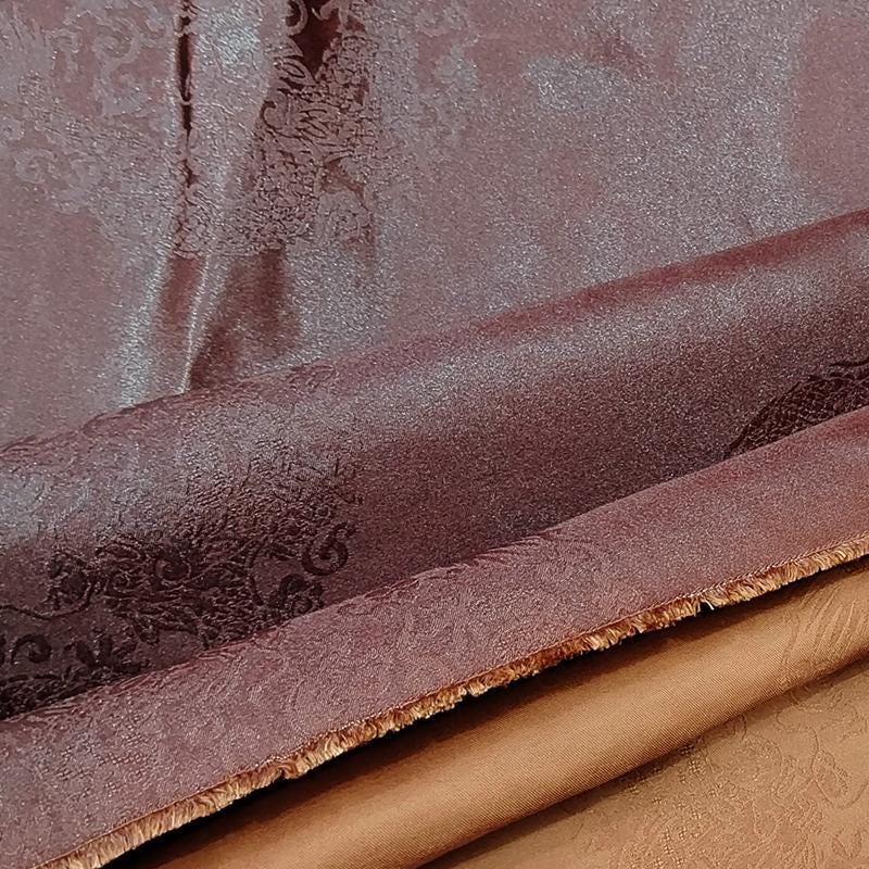 GYSLXZ - Handmade 40 Momme HongYunsha Silk Satin Fabric - 140cm By the Yard