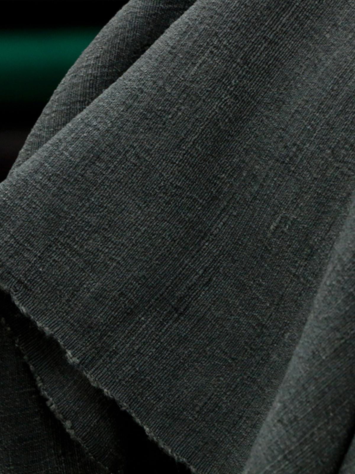 SOUZIC - 28 Momme Vintage Style Dirty Dyed Tussah Silk Fabric - 90cm wide by the Yard