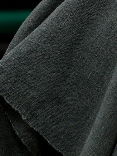 SOUZIC - 28 Momme Vintage Style Dirty Dyed Tussah Silk Fabric - 90cm wide by the Yard