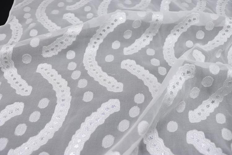 JFHSWH - 11 Momme Golden Thread Weave Silk Georgette Fabric - 112cm wide by the Yard