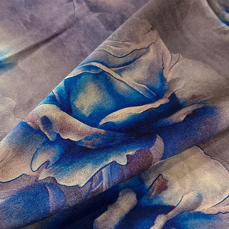 GYZMRE - Handmade 40 Momme Mud Silk Satin Fabric - 112cm By the Yard