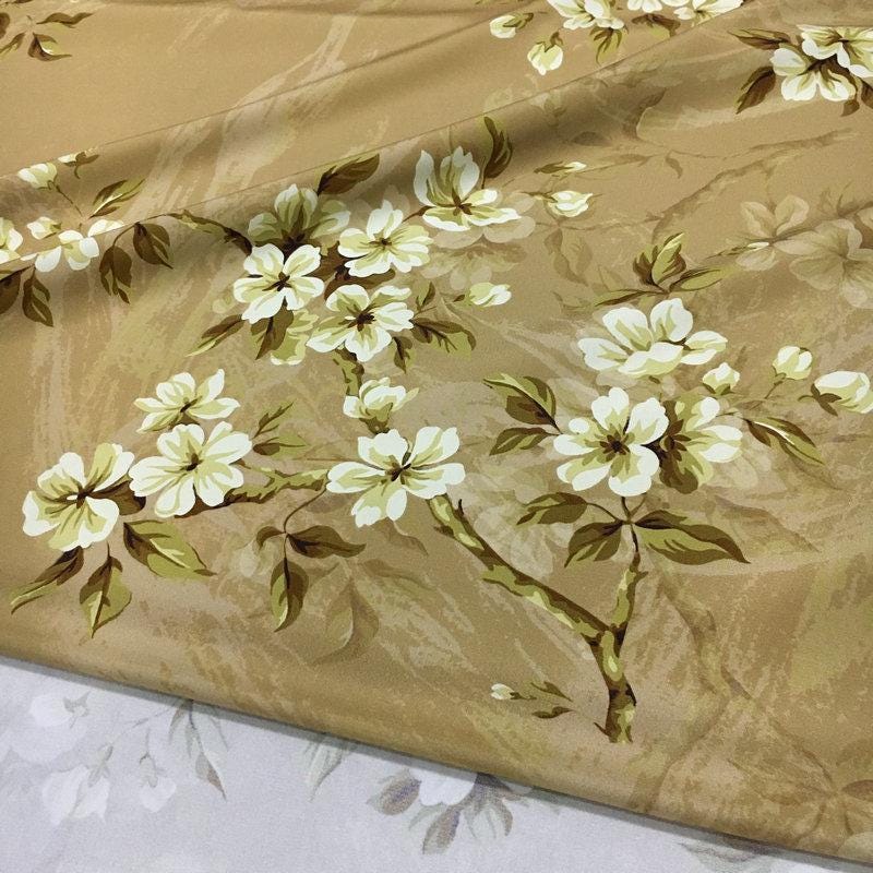 CPFGSS - 30 Momme Stretchy Heavy Crepe de Chine Silk Fabric - 108cm wide by the Yard