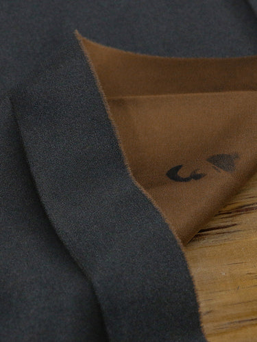 ANSH - 28 Momme Jacquard Handmade Plant Dye Mud Silk Fabric - 110cm wide by the Yard