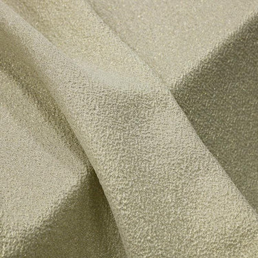 PAOCOU - Handmade Cashew flower Pattern Jacquard Natural Mulberry Silk Wool Plant Dyed Silk Wool Satin Fabric - 138cm by the Yard