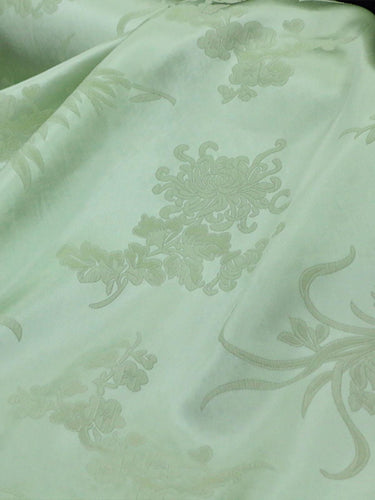 QIXILV - 23 Momme Jacquard Guanle Crepe Silk Fabric - 138cm wide by the Yard