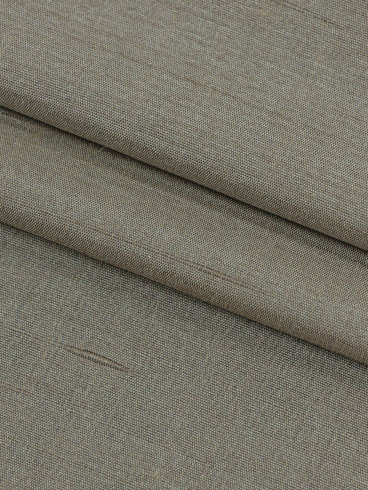 JILIKQ -  Handmade Gambiered Ganton Tussah Silk Fabric - 92cm wide by the Yard