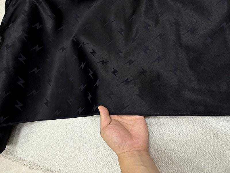 XLSMSD - 22 Momme Silk Cotton Pure White Blended Satin Fashion Fabric - 140cm wide by the Yard