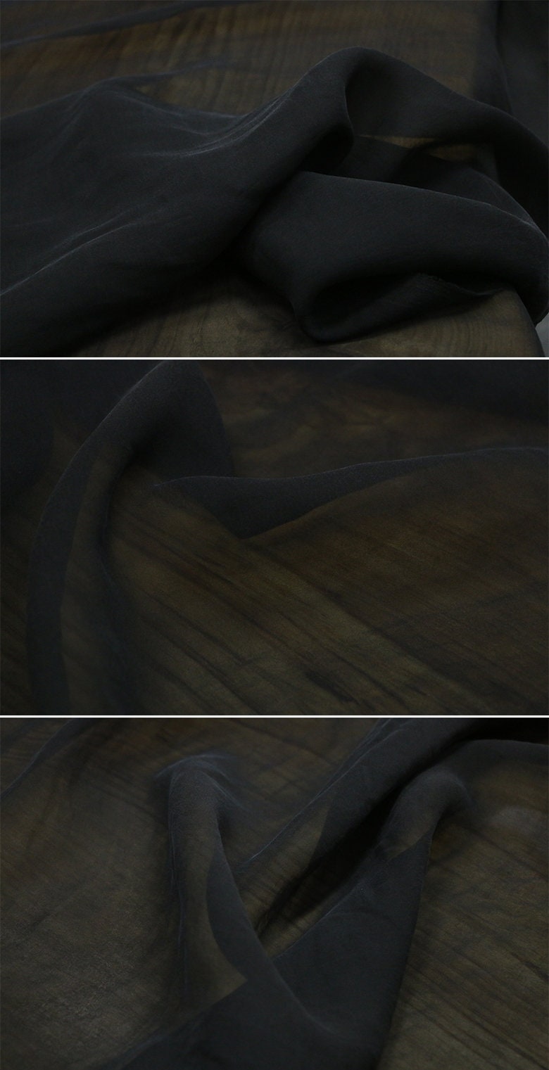 SANSE - Handmade Mud Silk Organza Fabric-By the Yard