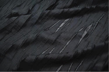 SHUTIA - 32 Momme  Sheer Special Cut Flower Silk Cotton Fabric - 140cm wide by the Yard