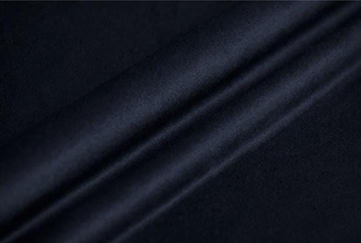 SHEHUA - Special Classic Navy Single-Sided 45% Cashmere Fabric - 150cm wide by the Yard