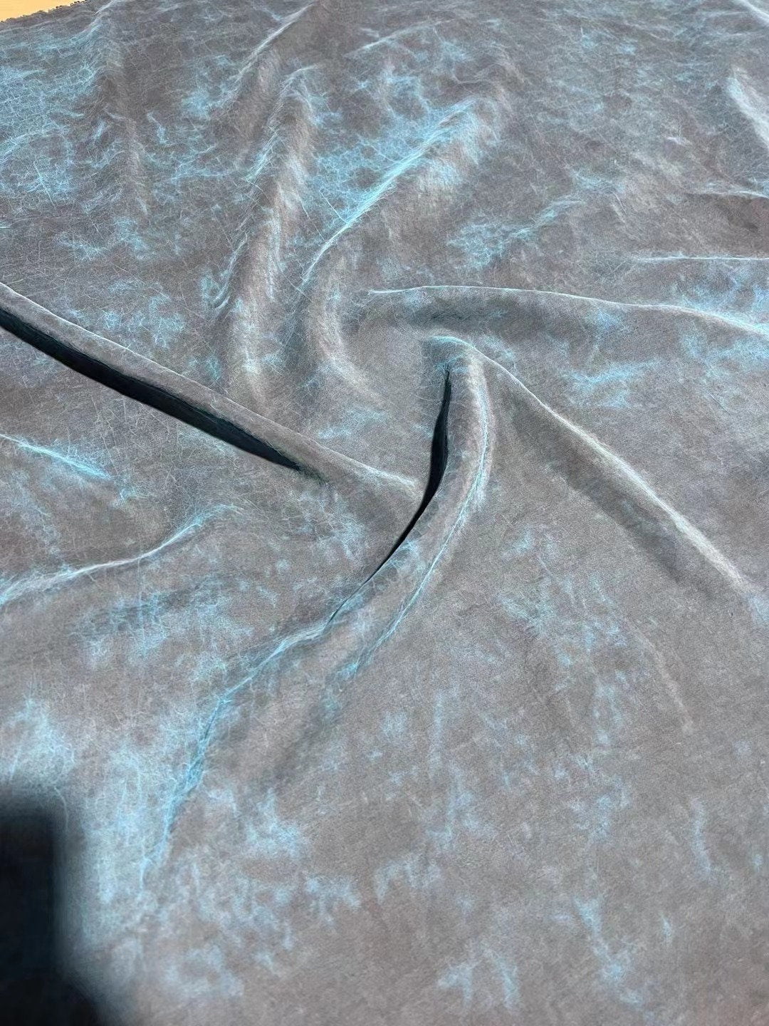 ZHARAN - 25 Momme Handmade Mud Silk Gambiered Ganton Silk Fabric - 110cm wide by the Yard