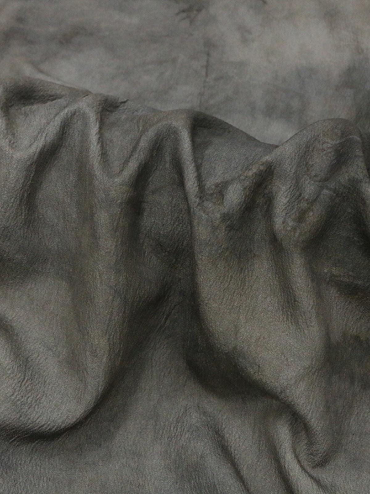 ZUSZAR - 16 Momme Eco Friendly Plant Dye Jacquard Tussah Silk Old Material Retro Color Fabric  - 93cm wide by the Yard