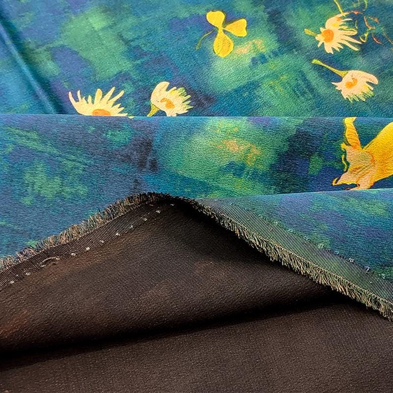 GYYHXH - Handmade 40 Momme Mud Silk Satin Fabric - 112 cm By the Yard