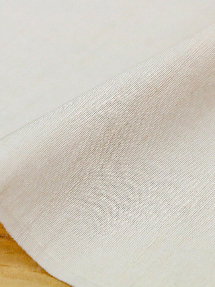 JILIB -  Handmade Gambiered Ganton Tussah Silk Fabric - 115cm wide by the Yard
