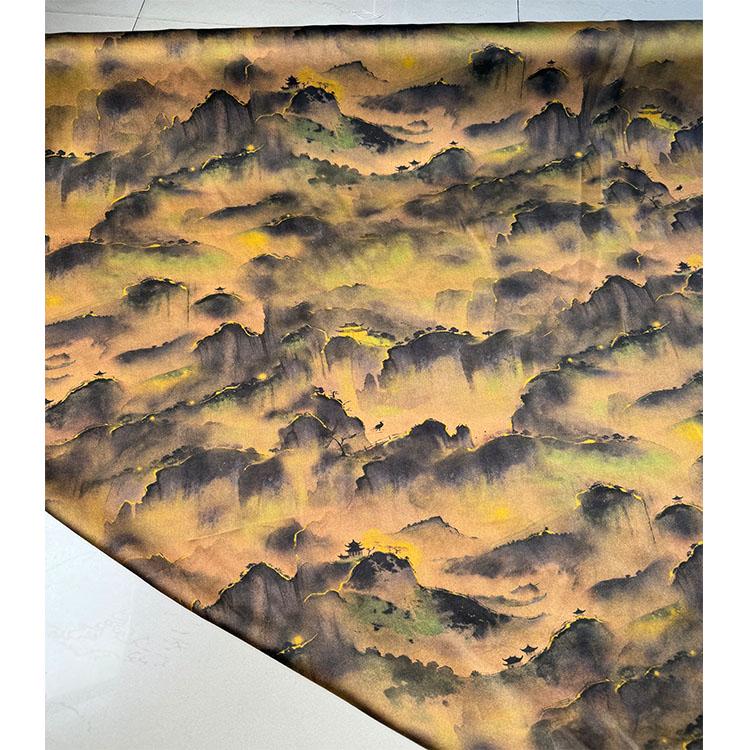 CFHSSS - Handmade 48 Momme PIZI Mud Silk Satin Fabric - 112cm by the Yard