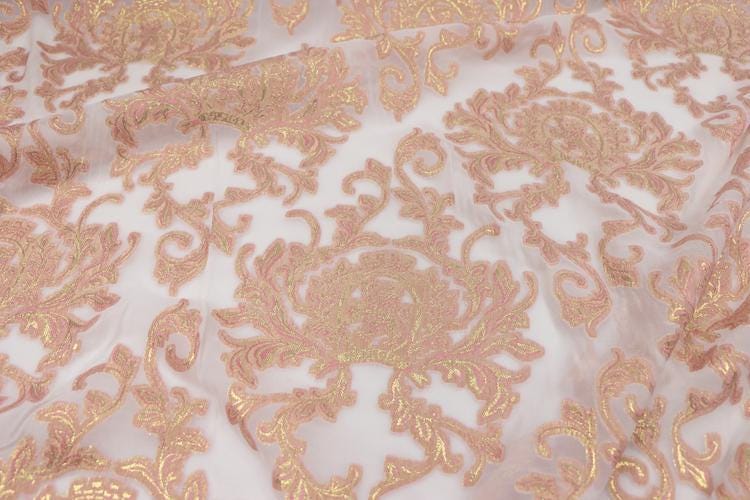 JFHFSZ - 22 Momme Golden Thread Weave Silk Georgette Fabric - 140cm wide by the Yard