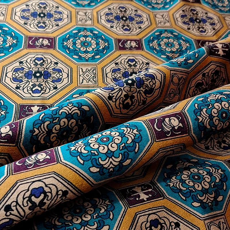 GYJXFW - Handmade 40 Momme Mud Silk Satin Fabric - 112cm By the Yard