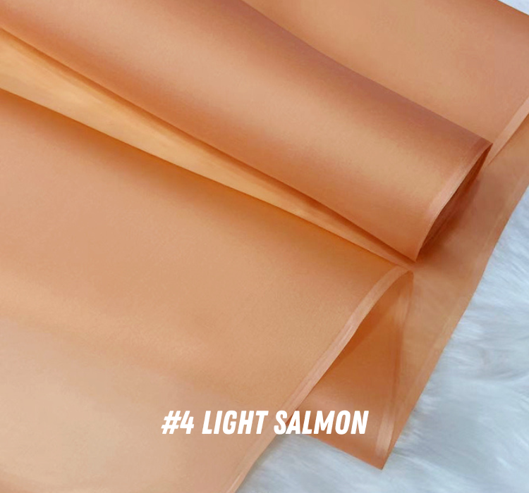 29 Solid Colors - 14 Momme Silk Organza Satin Fabric for Prom Dresses - 140cm wide by the Yard
