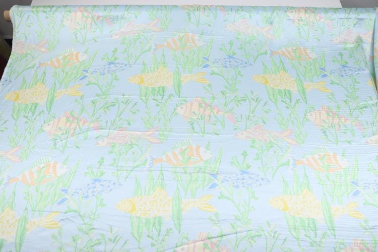 JFHLYZ - 19 momme Floral Print Charmeuse Silk Satin Fabric - 140cm wide by the Yard