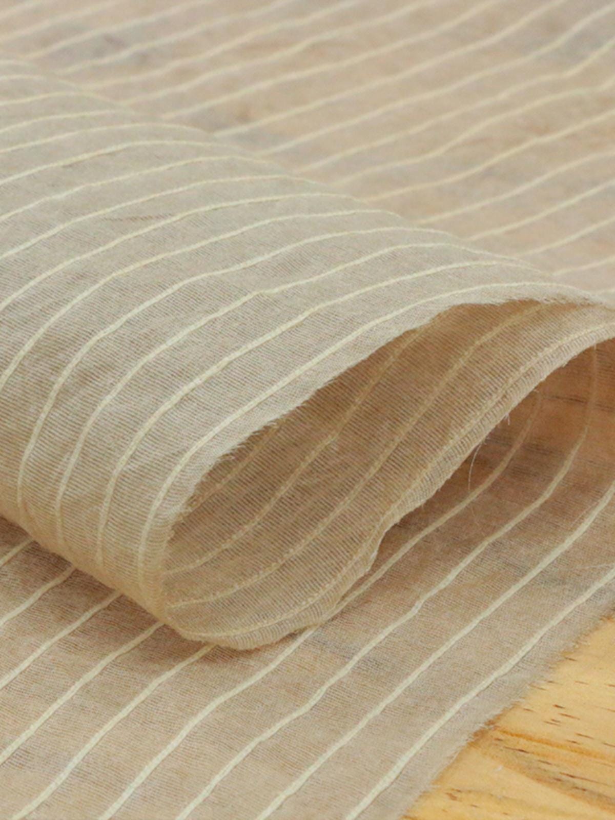 ZANLI - 16 Momme Original Niche Designer Dirty Dyed Dirty Maroon Silk Satin Gauze Silk Cotton Blend Fabric  - 110cm wide by the Yard