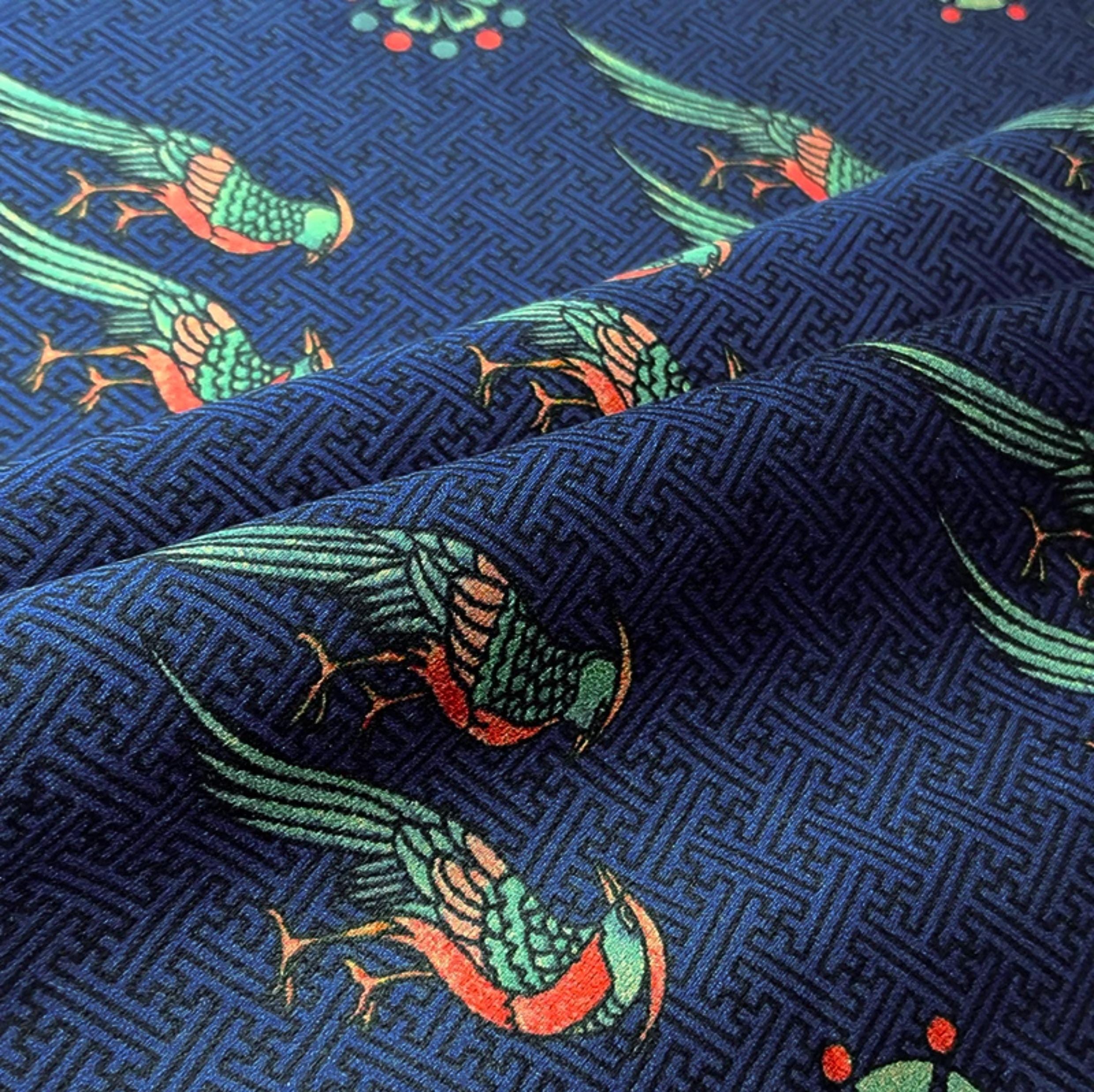 GUYQUN - Handmade 40 Momme Mud Silk Satin Fabric -112cm By the Yard