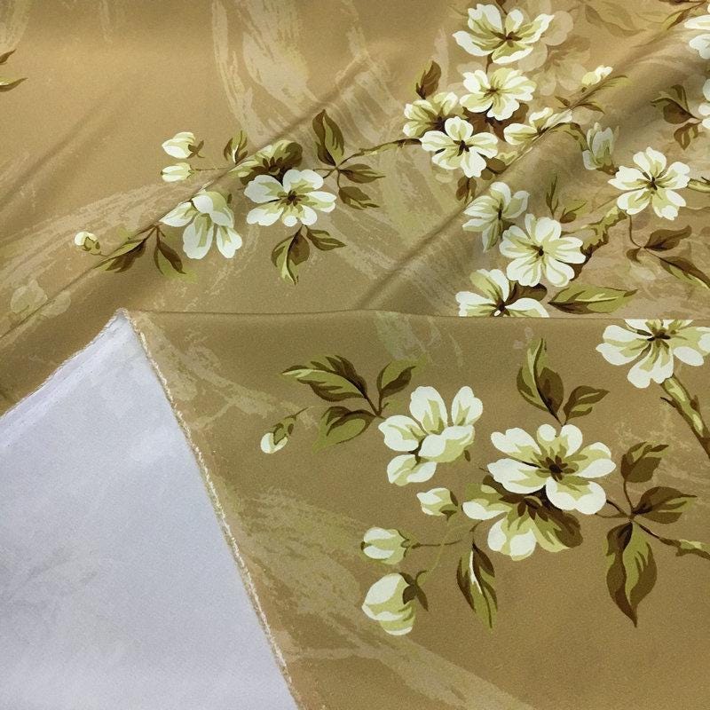 CPFGSS - 30 Momme Stretchy Heavy Crepe de Chine Silk Fabric - 108cm wide by the Yard