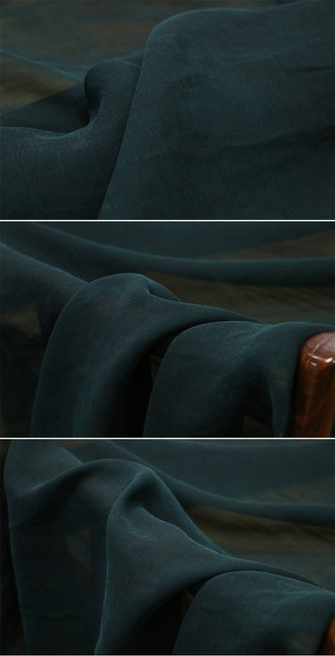 SANSE - Handmade Mud Silk Organza Fabric-By the Yard