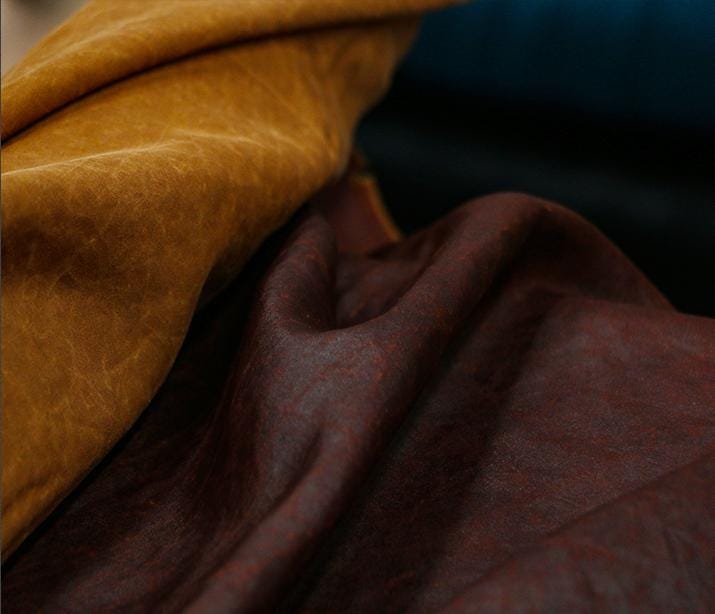 YOLANG - 22 Momme Handmade Plant Dye HongYunSha Silk Fabric, 130cm by the Yard