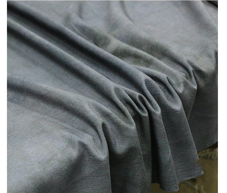 ZUSJIH - 16 Momme Eco Friendly Plant Dye Jacquard Tussah Silk Old Material Retro Color Fabric  - 93cm wide by the Yard