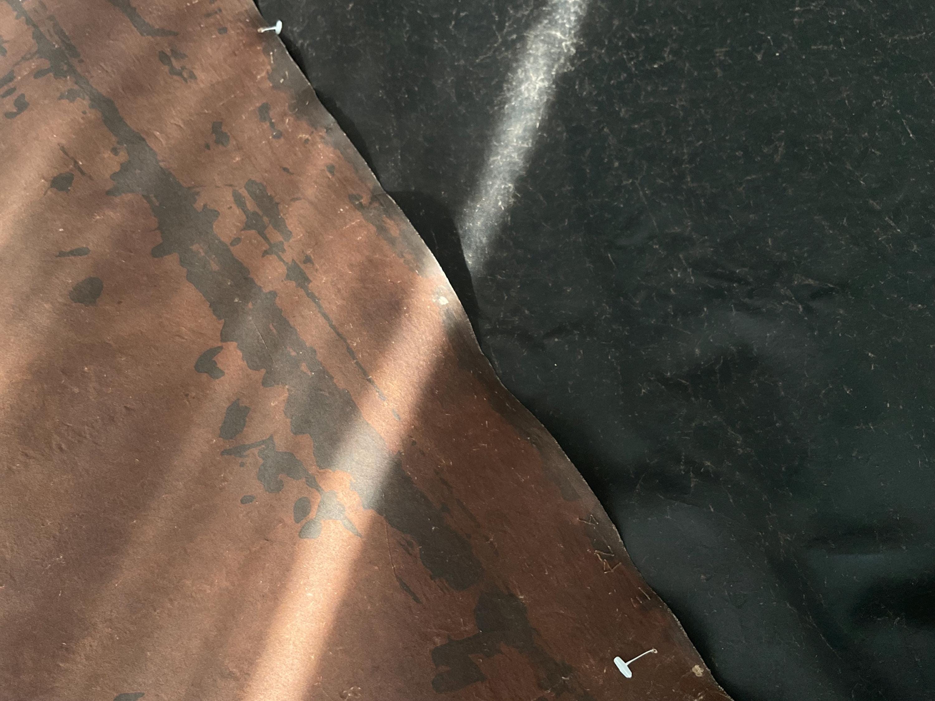 LKCYUANSE - 31 Momme Old Stock Handmade Plant Dyed Mud Silk Fabric, 90cm wide by the Yard