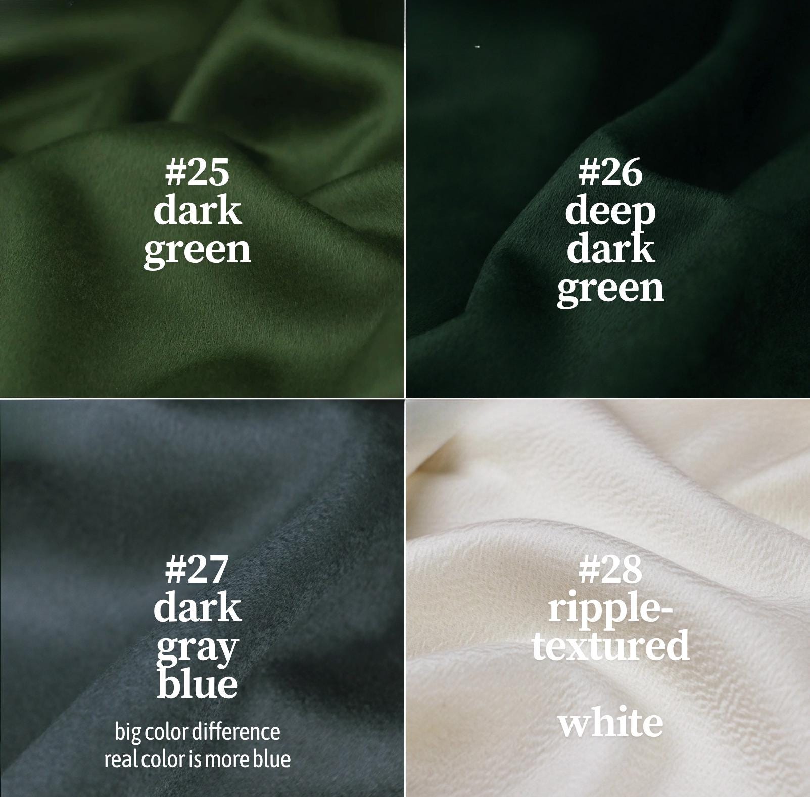 100% Pure Cashmere - Double Faced for Luxury Coats, 150cm wide by the Yard