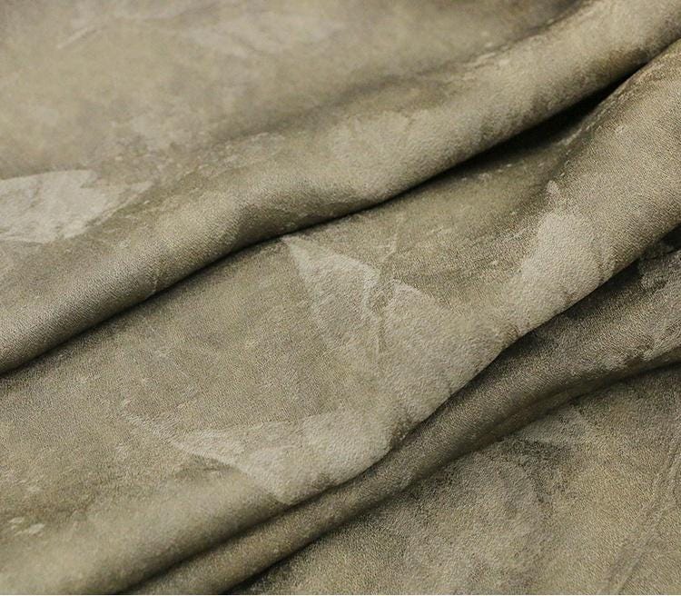 YSLXZ - 22 Momme Eco Friendly Plant Dye Liuxiang Crepe Silk Blend Rayon Fabric  - 133cm wide by the Yard