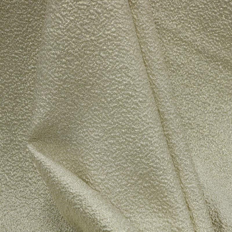 PAOCOU - Handmade Cashew flower Pattern Jacquard Natural Mulberry Silk Wool Plant Dyed Silk Wool Satin Fabric - 138cm by the Yard